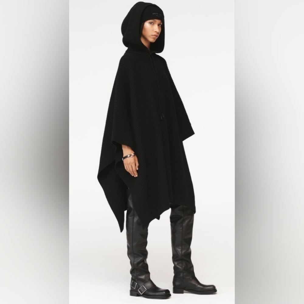 NEW ZARA WOOL PONCHO STEVEN MEISEL - Picture 2 of 12